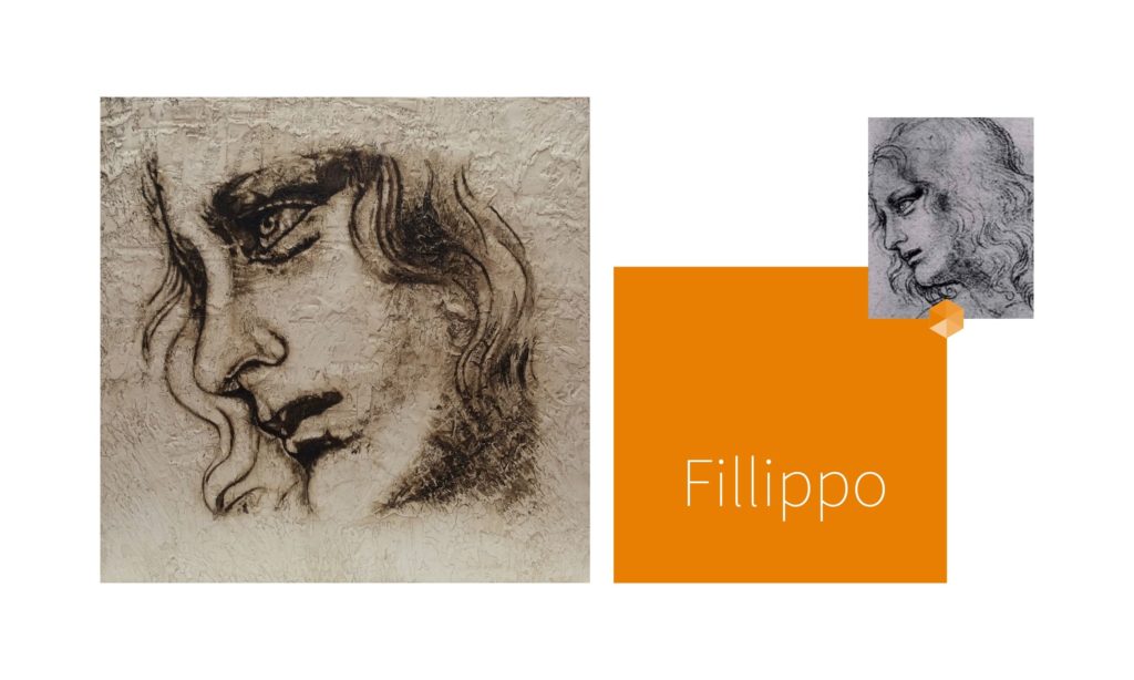 FILLIPPO | por C.J.Ruiz
FELIPE | recreación de La Última Cena de Leonardo da Vinci
Colección VIDAS y sus Relatos Cortos
Nunproject.com