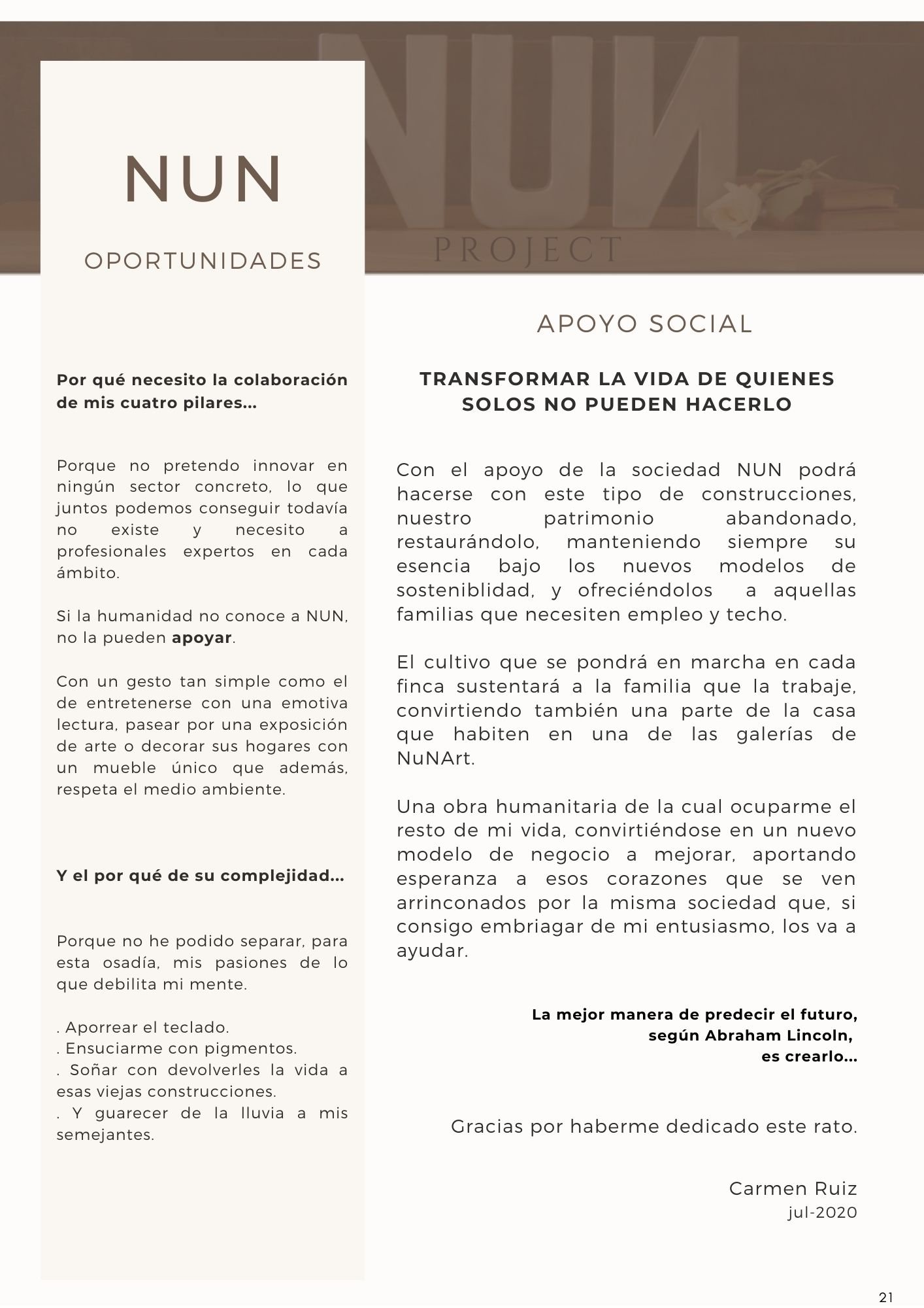 NUNPROJECT | C.J.RUIZ